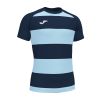 camiseta manga corta prorugby ii azul marino-celeste vista1