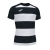 camiseta manga corta prorugby ii negro-blanco vista1