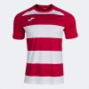 camiseta manga corta prorugby ii rojo-blanco vista1