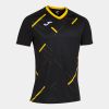camiseta manga corta tiger ii negro-amarillo vista1