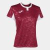 camiseta toletum ii mc burgundy/blanco vista1
