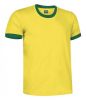 Camisetas manga corta valento combi ca amarillo verde kelly con impresión vista 1