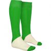 Equipaciones deportivas roly calcetas soccer de piel verde helecho con publicidad vista 1
