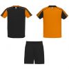 Conjuntos deportivos roly conjunto deportivo juve de adulto de poliéster naranja negro con impresión vista 1
