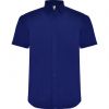 Camisas manga corta roly aifos de poliéster azulina para personalizar vista 1