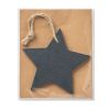 slatestar colgante en forma de estrella negro vista5