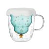verde taza borosilicato doble pared burgundy/blanco vista1
