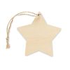 kazari adorno navidad forma estrella burgundy/blanco vista1