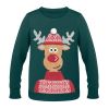 shimas jersey de navidad l/xl burgundy/blanco vista1