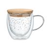 sion taza borosilicato doble pared burgundy/blanco vista1