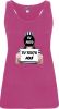 camiseta de tirantes de despedida diseño fugitiva para mujer en color roseton vista 1