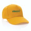 gorra de algodón reciclado impact 280gr con trazador aware™ amarillo vista2