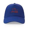 gorra de algodón reciclado impact 280gr con trazador aware™ azul vista2