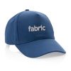 gorra de algodón reciclado impact 280gr con trazador aware™ azul marino vista2