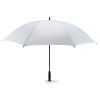 Paraguas personalizados gruso de poliéster blanco vista 3
