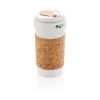 lata pla 400ml con exterior de corcho blanco vista2