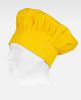 Gorros de cocina workteam m609 de poliéster amarillo para personalizar vista 1