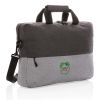 maletín rfid para portátil 15.6 duo color rpet sin pvc gris vista2