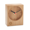 CLAMBU Reloj de sobremesa de bambú