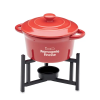 BIG KASE Set fondue de cerámica 300 ml