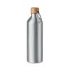 big amel botella de aluminio 800 ml burgundy/blanco vista1