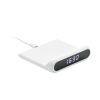 massitu cargador inalámbrico reloj led burgundy/blanco vista1