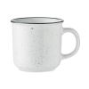 piga taza cerámica vintage 400 ml burgundy/blanco vista1