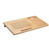 teclat soporte ordenador y smartphone burgundy/blanco vista1