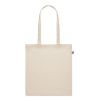 zoco bolsa compra algodón reciclado burgundy/blanco vista1