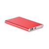 powerflat power bank plano 4000 mah rojo vista3