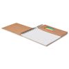 Libretas personalizadas colopad de papel beig con logo vista 5