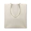 Regalos ecológicos organic cottonel bolsa algodón orgánico 105 gr de 100% algodón ecológico con publicidad vista 2