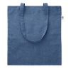 Bolsas compra cottonel de 100% algodón ecológico azul royal con impresión vista 1