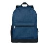 Mochilas escolares y urbanas bapal de poliéster azul para personalizar vista 1