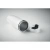 Taza termo white de metal vista 2