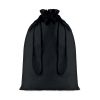 Bolsas personalizadas taske xl de 100% algodón negro vista 1