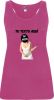 camiseta de tirantes de despedida novia con bate para mujer en color roseton vista 1