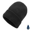 gorro doble de punto impact aware™ polylana® negro vista1