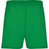 Pantalones roly calcio de poliéster verde con publicidad vista 1
