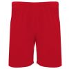 Pantalones técnicos roly dortmund de poliéster rojo vista 1