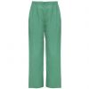Pantalones sanitarios roly vademecum de poliéster verde lab para personalizar vista 1