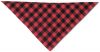 Cachirulos cachirulo rojo 57x80 de algodon rojo negro con impresión vista 1