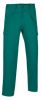 Pantalones peñas valento caster de poliéster verde estepa con publicidad vista 1