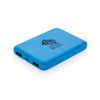 powerbank de bolsillo 5.000 mah de alta densidad azul vista1