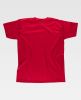 Camisetas de trabajo workteam clasica manga corta algodon rojo vista 1