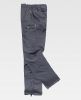 Pantalones de trabajo workteam s9860 de poliéster gris oscuro vista 1