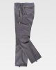 Pantalones de trabajo workteam s9885 de poliéster gris con impresión vista 1