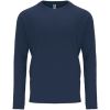 Sudaderas básicas roly mana de algodon azul marino con publicidad vista 1