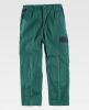 Pantalones de trabajo workteam wf1550 de poliéster Verde Marino con impresión vista 1
