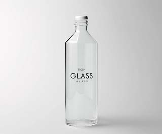botellas material cristal